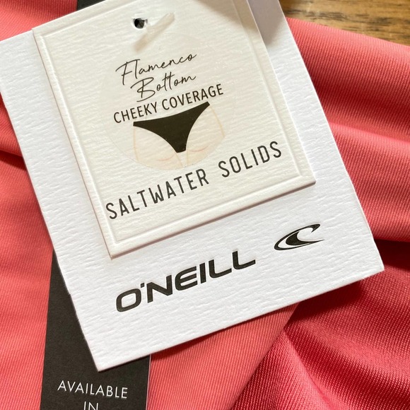 NWT O'NEILL Flamenco Bottom, Saltwater Solids Tea Rose, size X -Large - Picture 5 of 11